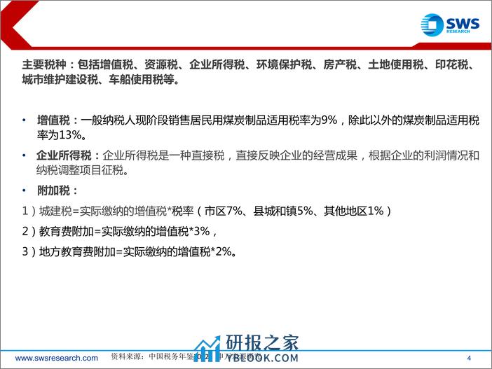 煤炭行业从纳税和分红视角分析：立足“资源财政”，煤炭行业稳健发展符合产煤大省地方政府诉求-240327-申万宏源-21页 - 第4页预览图