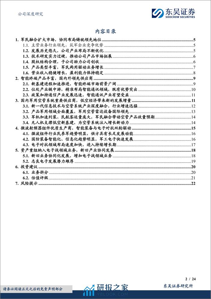 深度报告-20240116-东吴证券-四川九洲-000801.SZ-拥抱低空经济_赋能电子对抗_国企强兵军民两翼齐飞_24页 - 第2页预览图