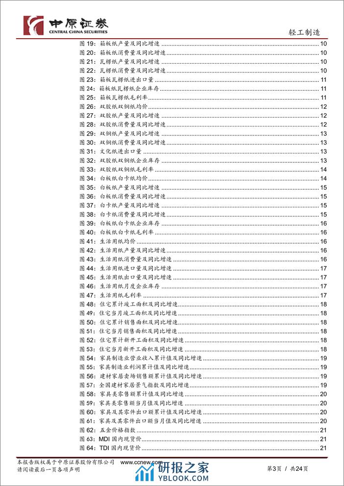 轻工制造行业月报：地产利好政策频出，看好家居低估值优质企业-20240207-中原证券-24页 - 第3页预览图