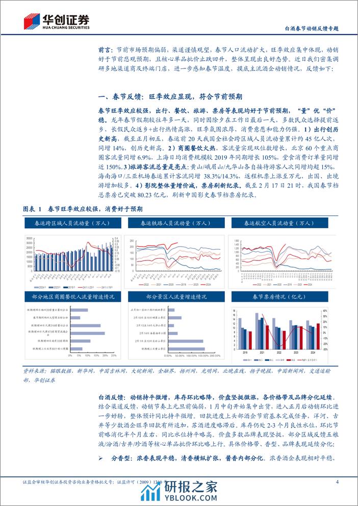 白酒春节动销反馈专题：量增价稳，符合预期 - 第4页预览图