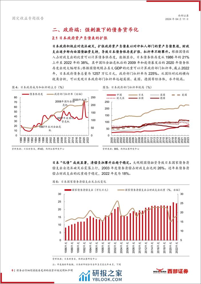 低利率时代日本经验洞察系列专题之一：低利率下的债牛与资产荒-240411-西部证券-14页 - 第6页预览图