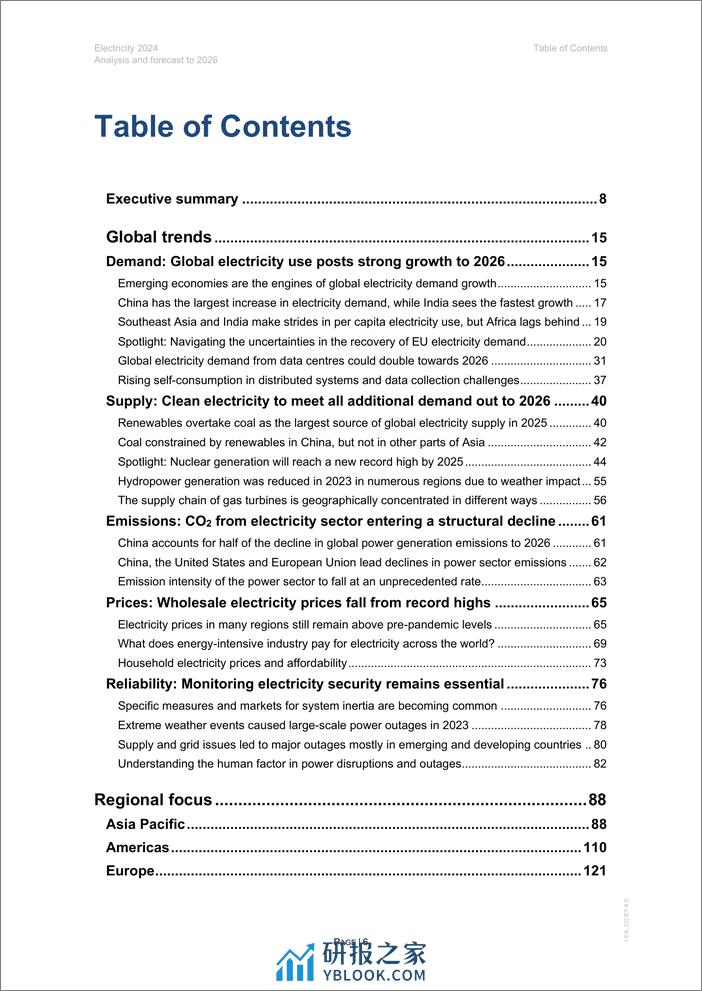 2024年电力分析与2026年预测报告（英文版）-国际能源署 - 第6页预览图