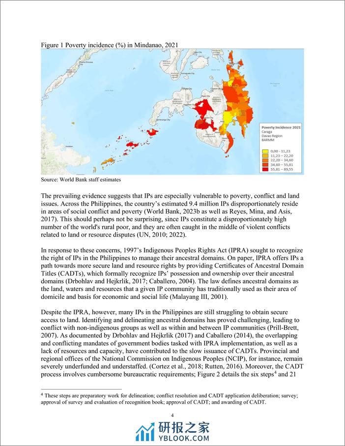 世界银行-菲律宾棉兰老岛的土著人民、土地和冲突（英）-2024.2-30页 - 第6页预览图
