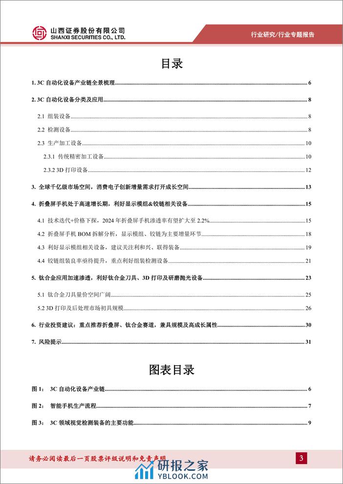 3C设备产业链专题报告：掘金千亿级市场，折叠屏、钛合金兼具规模与高α属性 - 第3页预览图