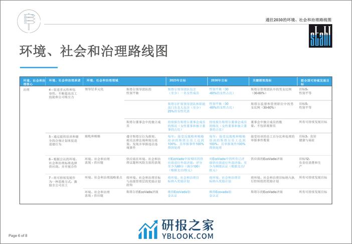 通往2030年的ESG环境、社会和治理路线图-stahl - 第6页预览图