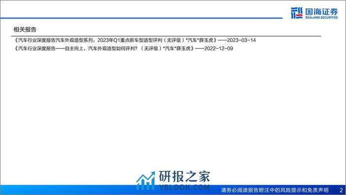 深度报告-20240221-国海证券-汽车行业深度报告_汽车外观造型系列_重点新车型造型趋势_36页_6mb - 第2页预览图