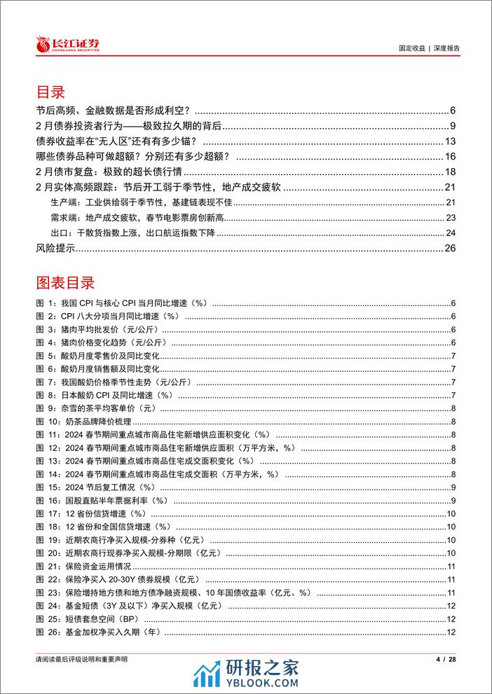 利率零途系列之三：3月看利率的心理锚和客观锚-240306-长江证券-28页 - 第3页预览图