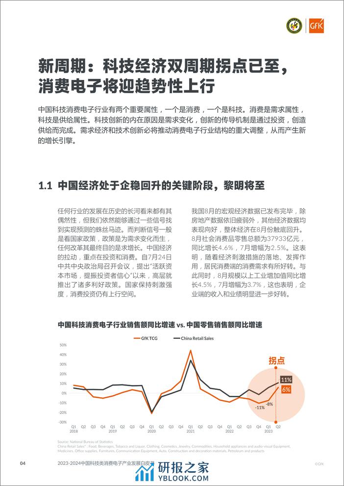 2023-2024中国科技类消费电子产业发展白皮书 - 第4页预览图