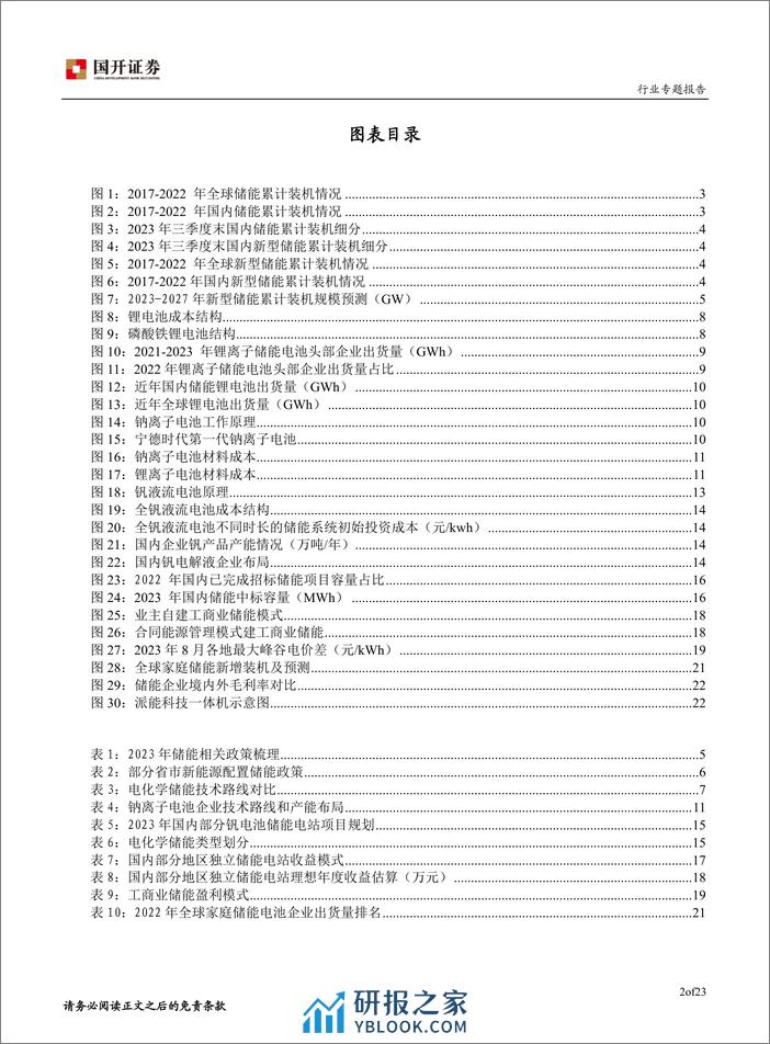 储能行业专题报告：储能技术路线更加丰富，应用场景盈利模式不断创新-国开证券 - 第3页预览图