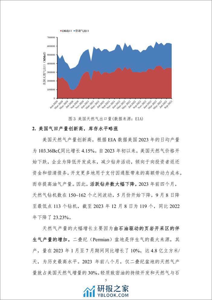 北京理工大学：2024年国际天然气市场分析与趋势预测 - 第7页预览图