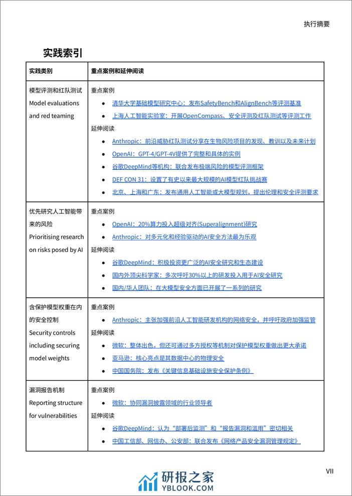 AI2024前沿人工智能安全的最佳实践-面向中国机构的研发实践案例与政策制定指南-安远 - 第8页预览图