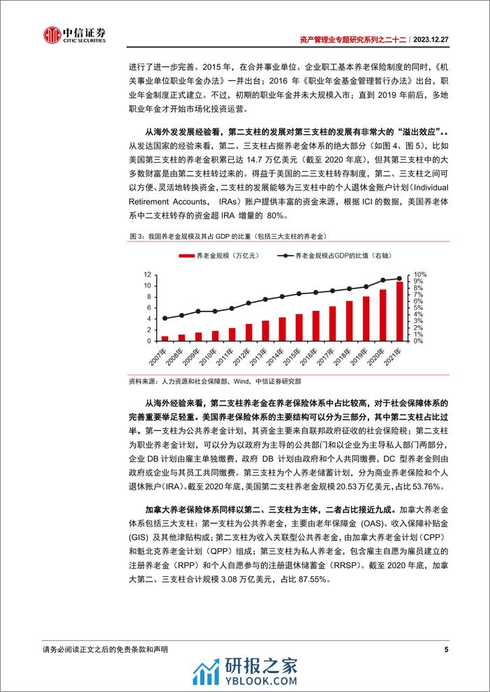 中信证券：企业年金与养老金产品专题分析：第二支柱的基石 - 第5页预览图