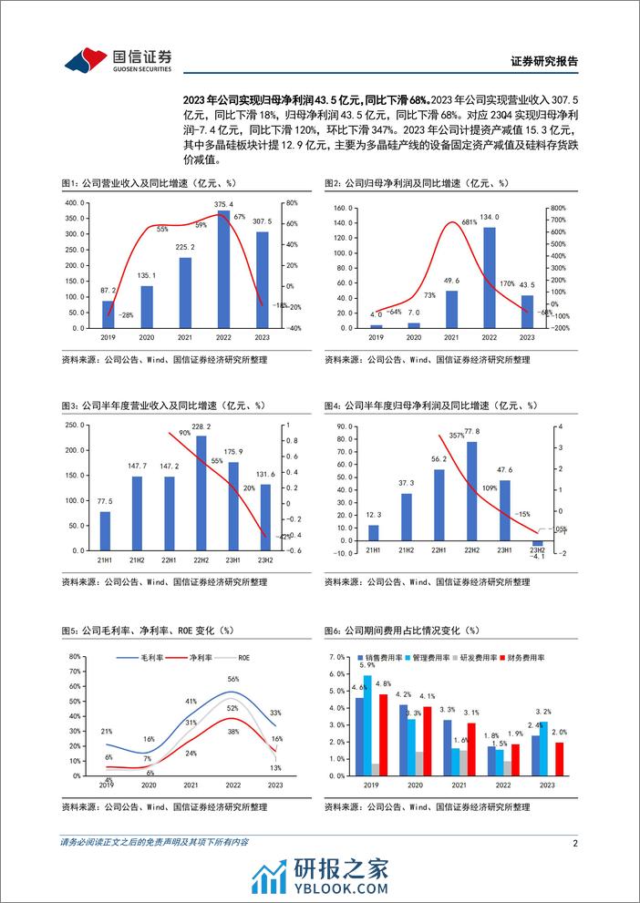 新特能源(01799.HK)硅料降本持续推进，电站运营建设提速-240410-国信证券-10页 - 第2页预览图