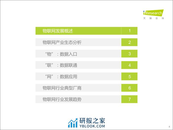 艾瑞咨询：积基“数”本、重塑产业：中国物联网行业研究报告 - 第4页预览图