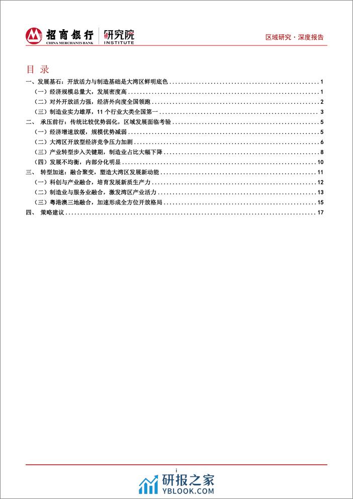 粤港澳大湾区系列研究(一)：经济与产业篇-240401-招商银行-22页 - 第2页预览图