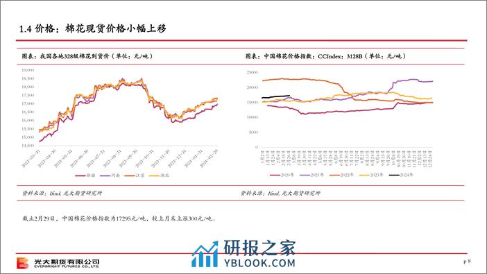 棉花策略月报-20240303-光大期货-38页 - 第8页预览图