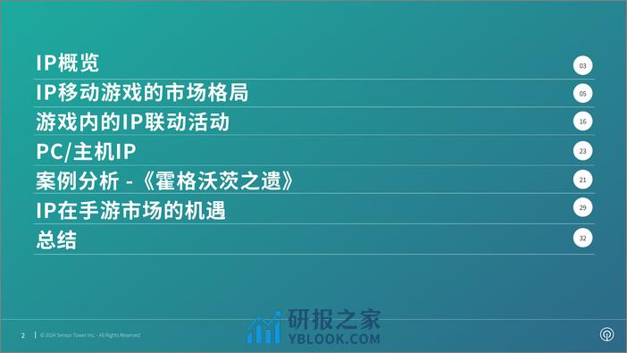 全球IP移动游戏市场格局-2023年IP手游竞争格局变化分析报告-SensorTower - 第2页预览图