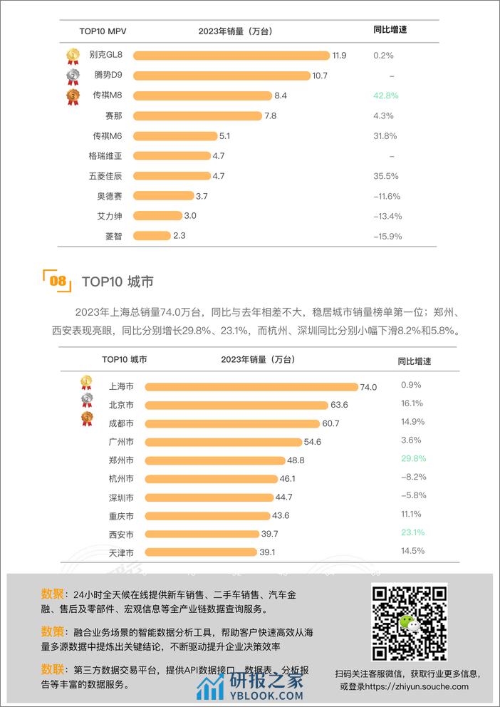 大搜车智云：2023年乘用车销量简报 - 第4页预览图