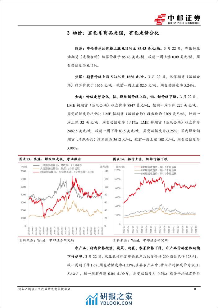 高频数据跟踪：钢铁生产企稳-240324-中邮证券-13页 - 第8页预览图