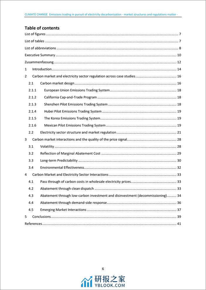 电力脱碳中的排放交易——市场结构和法规至关重要 - 第6页预览图
