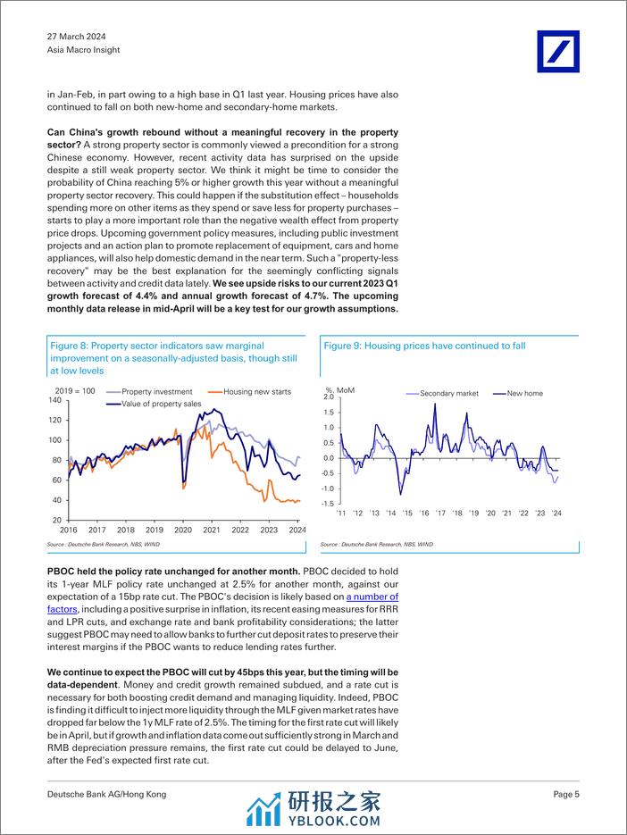 Deutsche Bank-Asia Macro Insight Policy diversion-107248969 - 第5页预览图