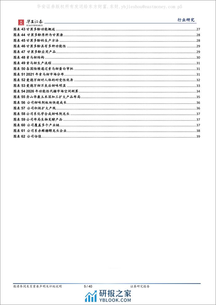 华安证券：甜味剂系列深度之二-新型代糖加速落地-减糖趋势推动升级 - 第5页预览图