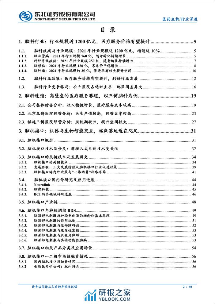 脑科行业深度：服务端护城河高，科技端想象空间大 - 第2页预览图