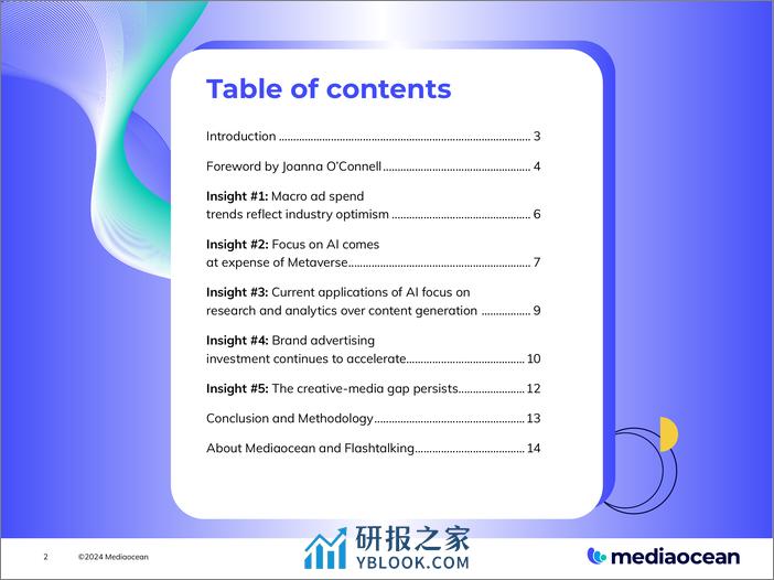 2024 年广告传播行业发展展望-Mediaocean - 第2页预览图